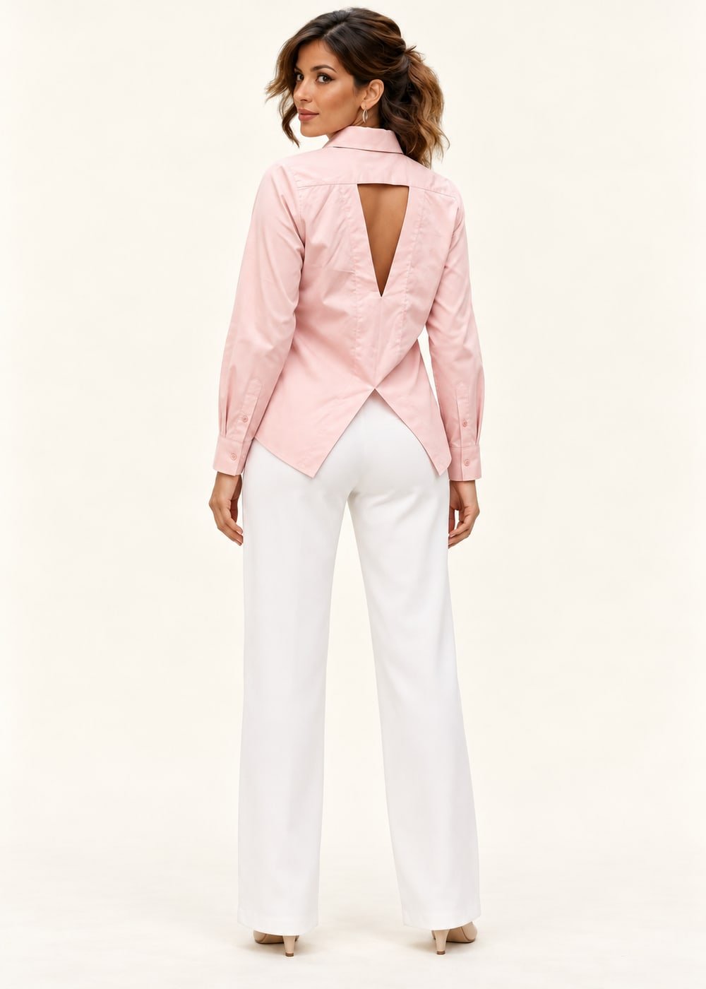 Camisa Rosa Secreto · Rosa suave