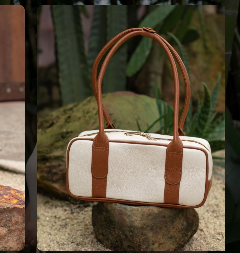Bolso Serena · Beige con Miel · vista de catálogo