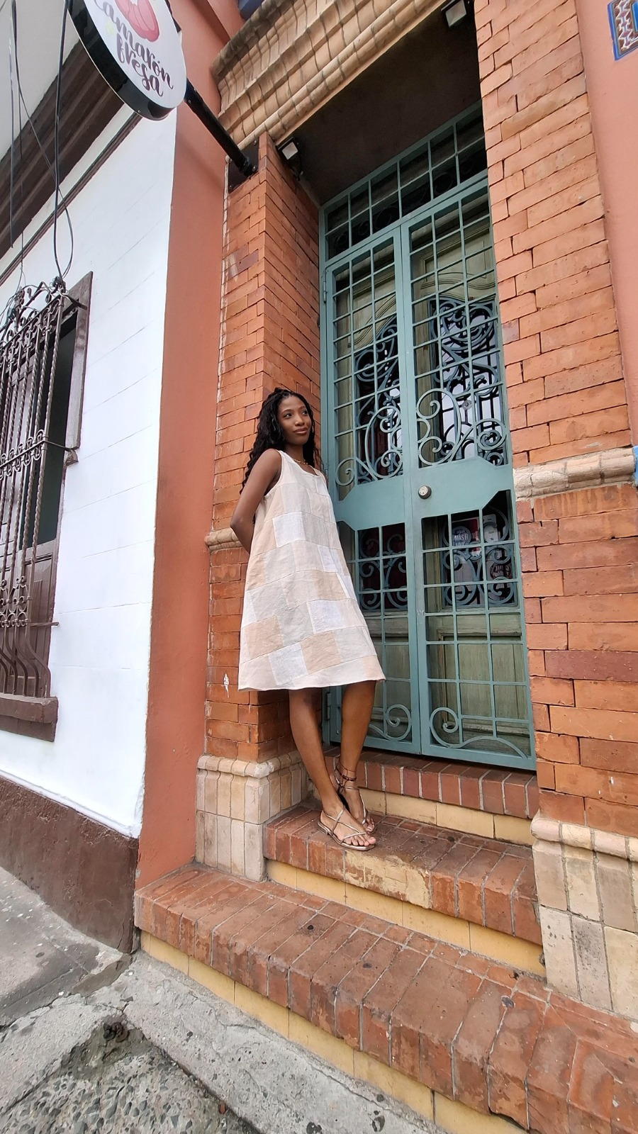 Vestido Patchwork en Lino · imagen 2